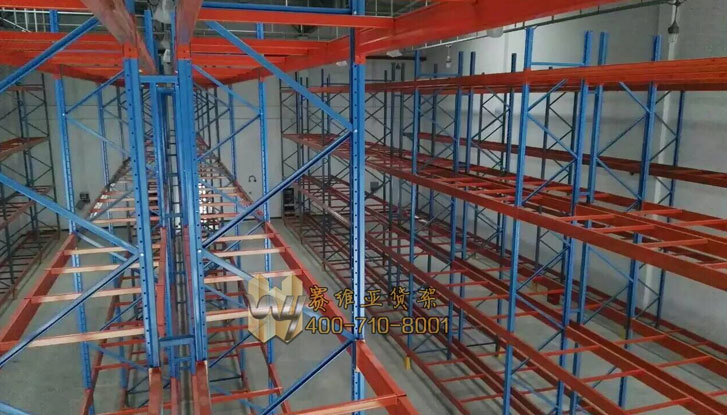 賽維亞貨架與國有大型建筑施工企業的合作——高位重型橫梁式貨架